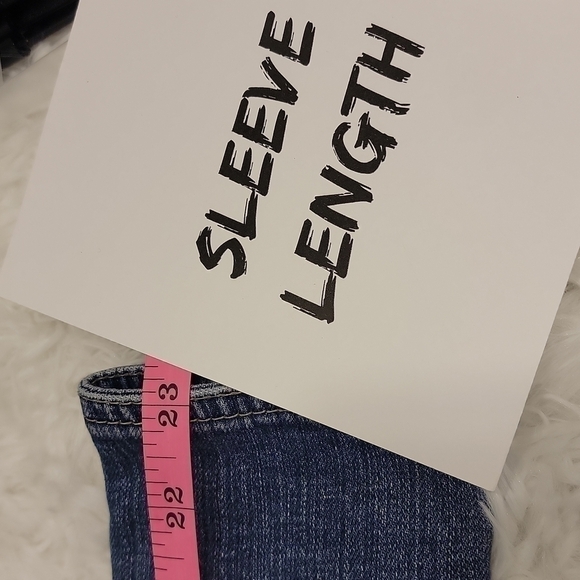 ADORABLE button up jean jacket size small - Picture 11 of 14